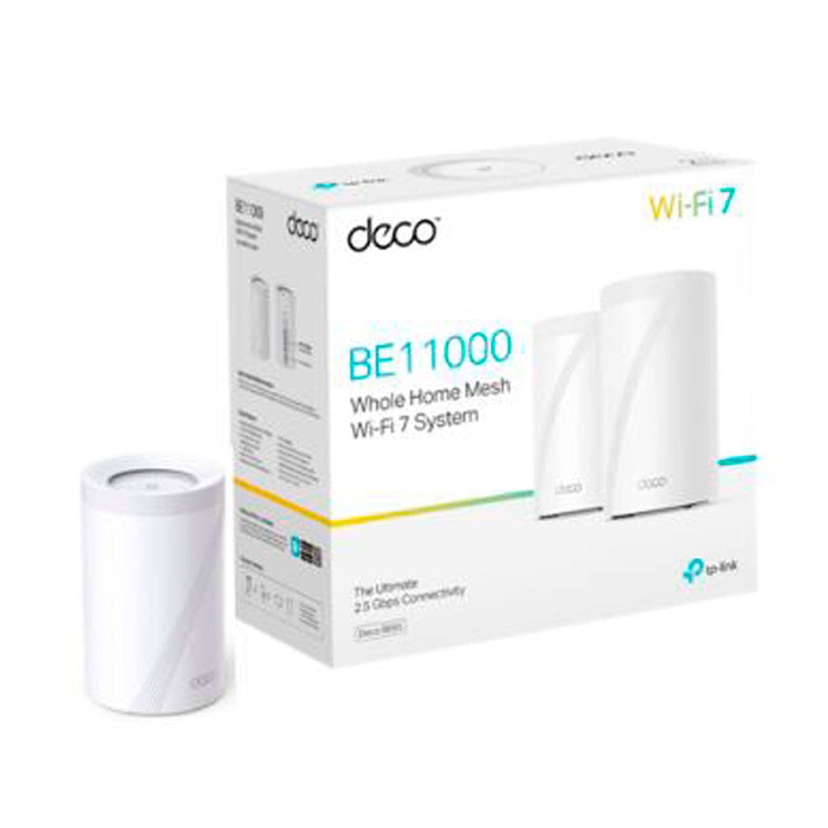 TP LINK - ROUTER TP-LINK TRIBAND WIFI7 2.4GHZ-574MBPS P/N: DECO BE65 2-PACK