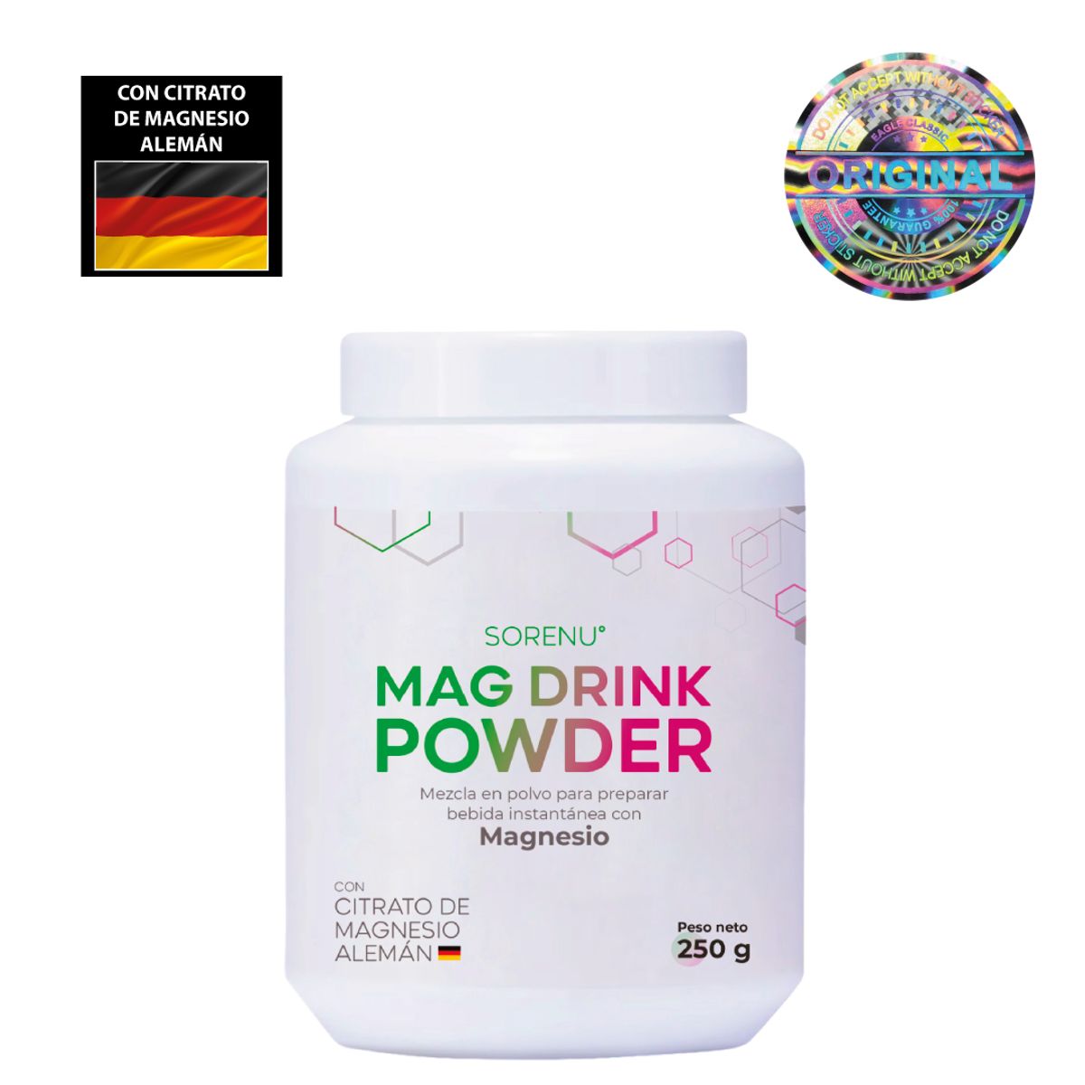 SORENU - Suplemento Nutricional Citrato de Magnesio