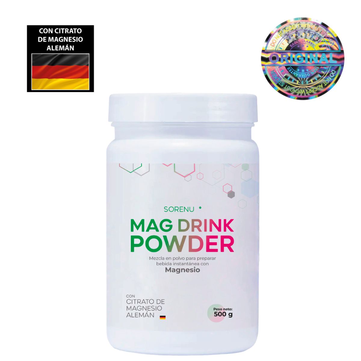 SORENU - Suplemento Nutricional Citrato de Magnesio