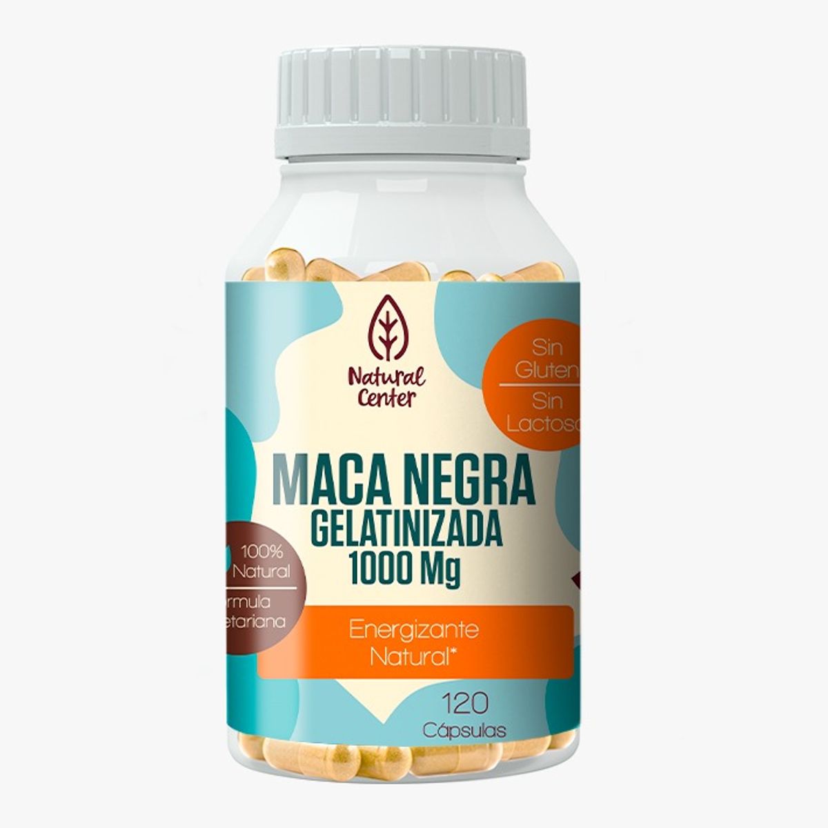 GENERICO - Maca Negra Gelatinizada - 120 Caps NC