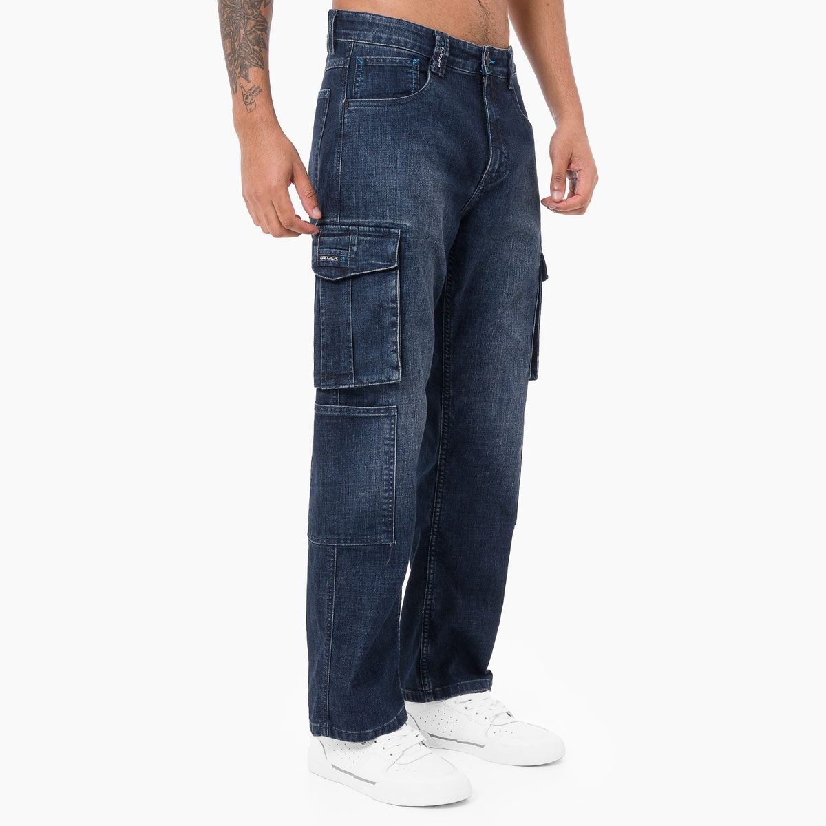 GZUCK - Cargo Denim Stretch Hombre Kapler Gzuck