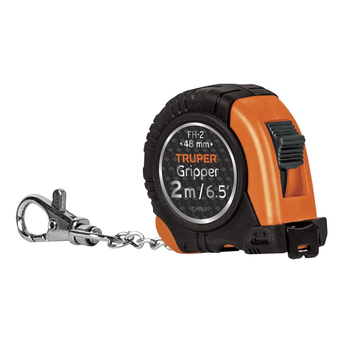 TRUPER - Llavero wincha gripper 2 metros truper