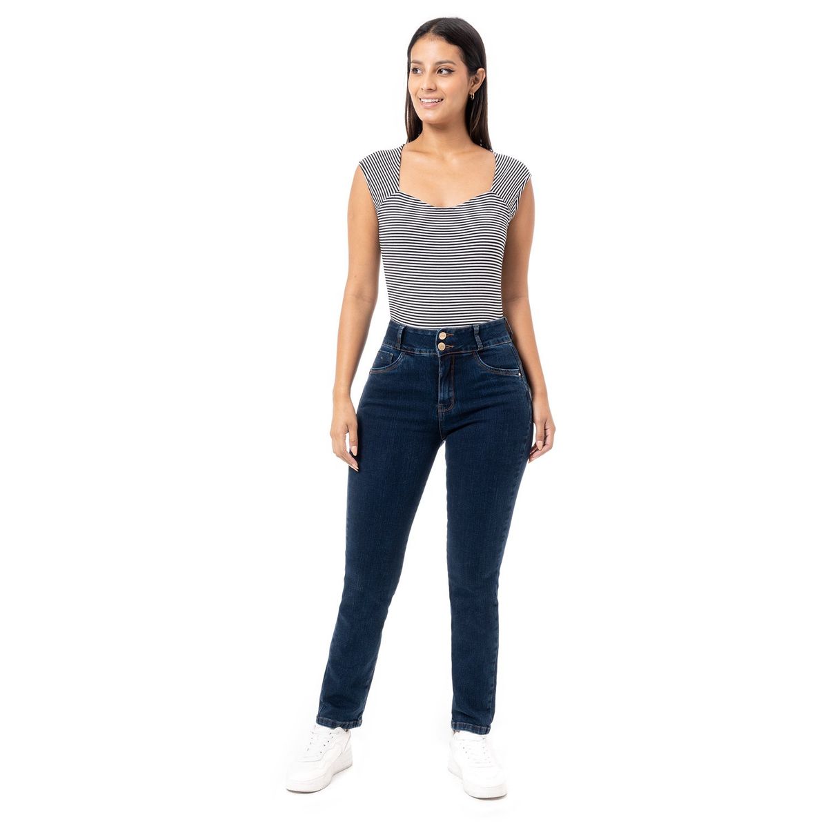 PIONIER - Clasico Denim Stretch Mujer Total Cristal HB Mirtha