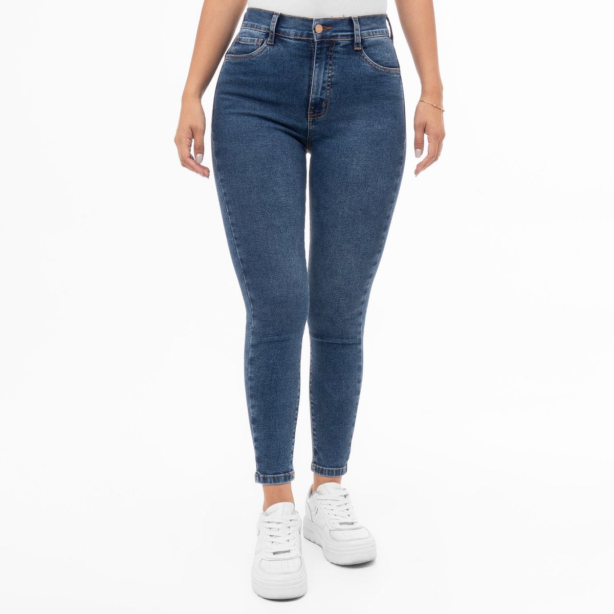 FITS ME - Pantalon Denim Stretch Mujer Nury C Fits Me