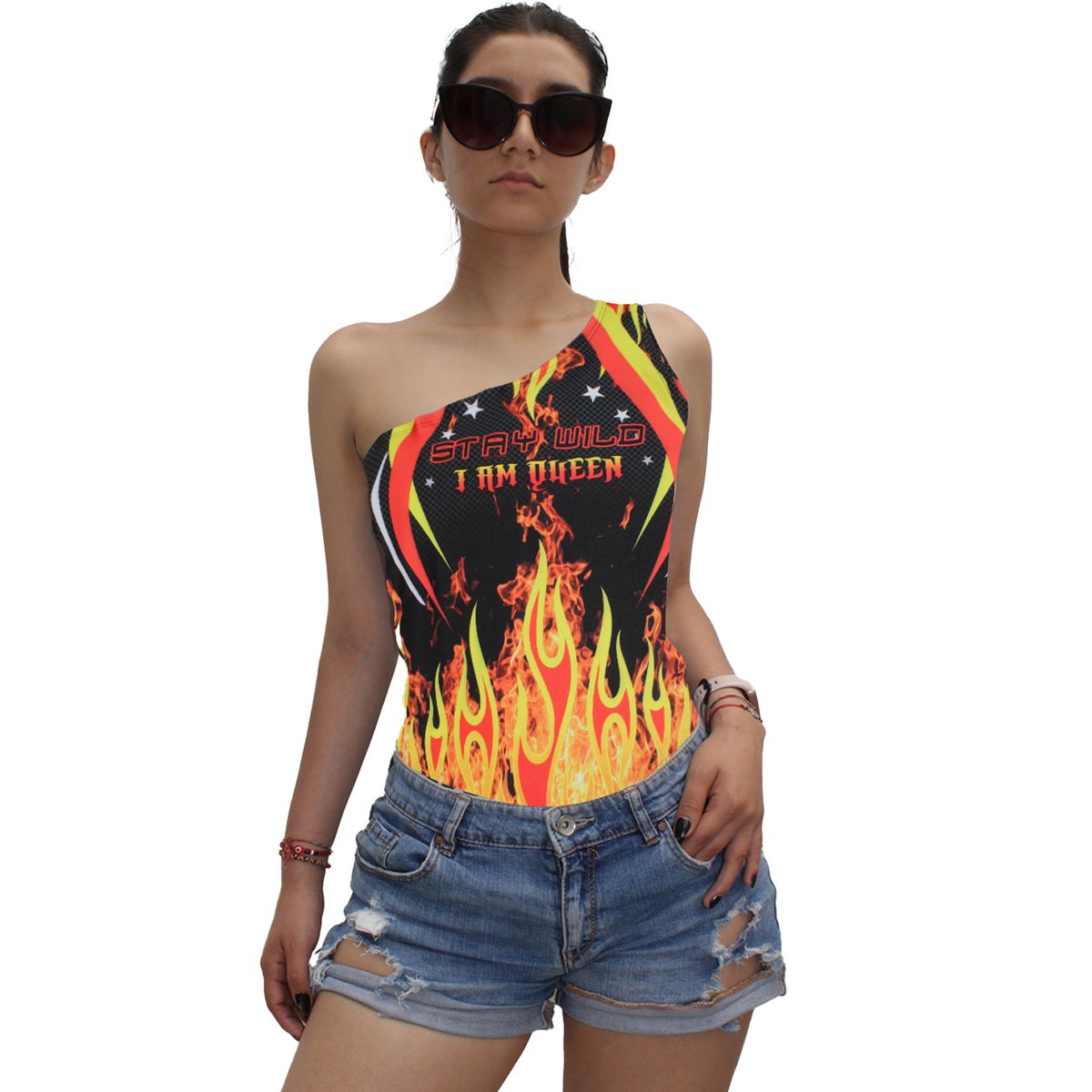 GENERICO - Body Mujer Suplex Sublimado Manga Tarzan