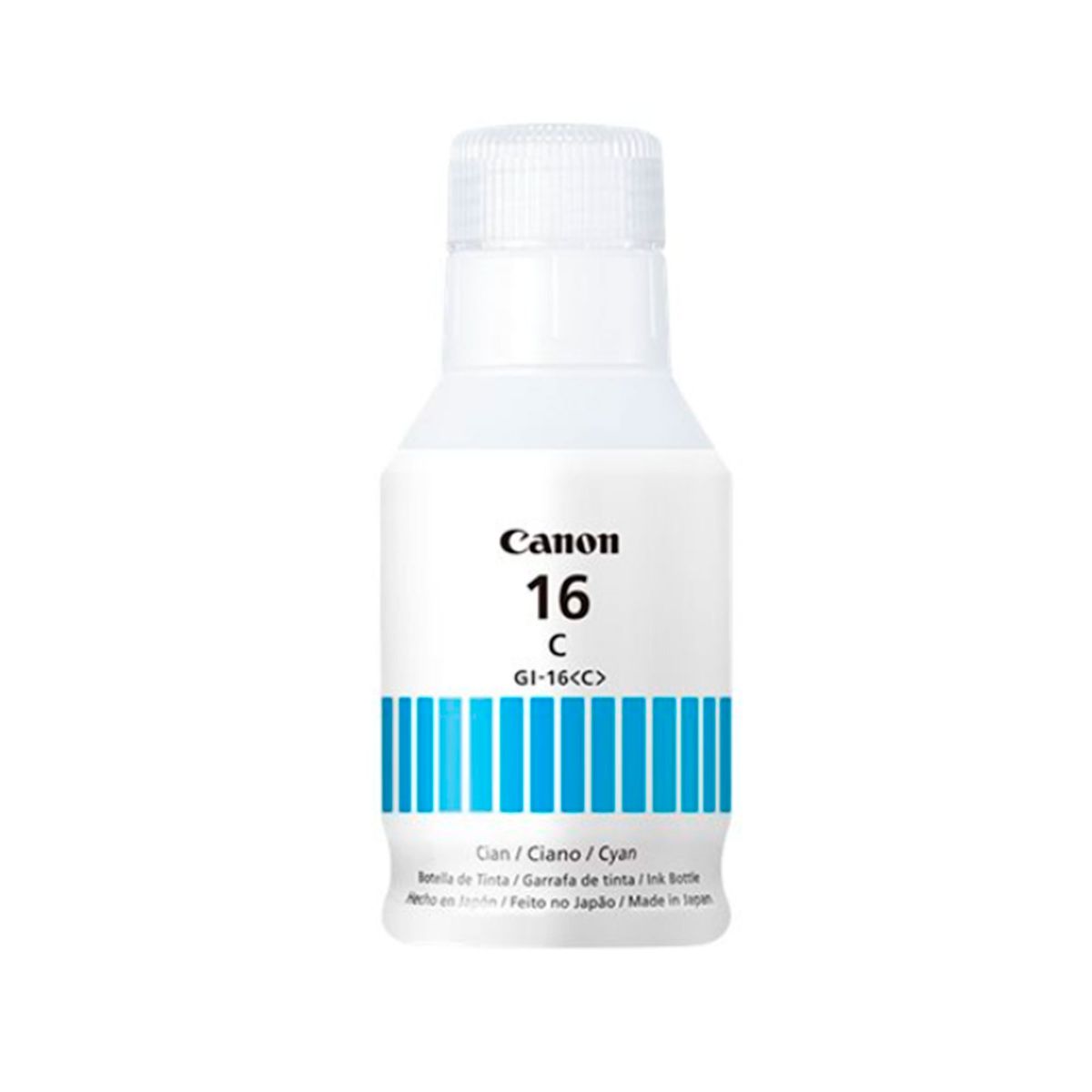 CANON - BOTELLA DE TINTA CANON GI-16-C, CYAN, 70ML, GX6010 P/N: 4418C001AA