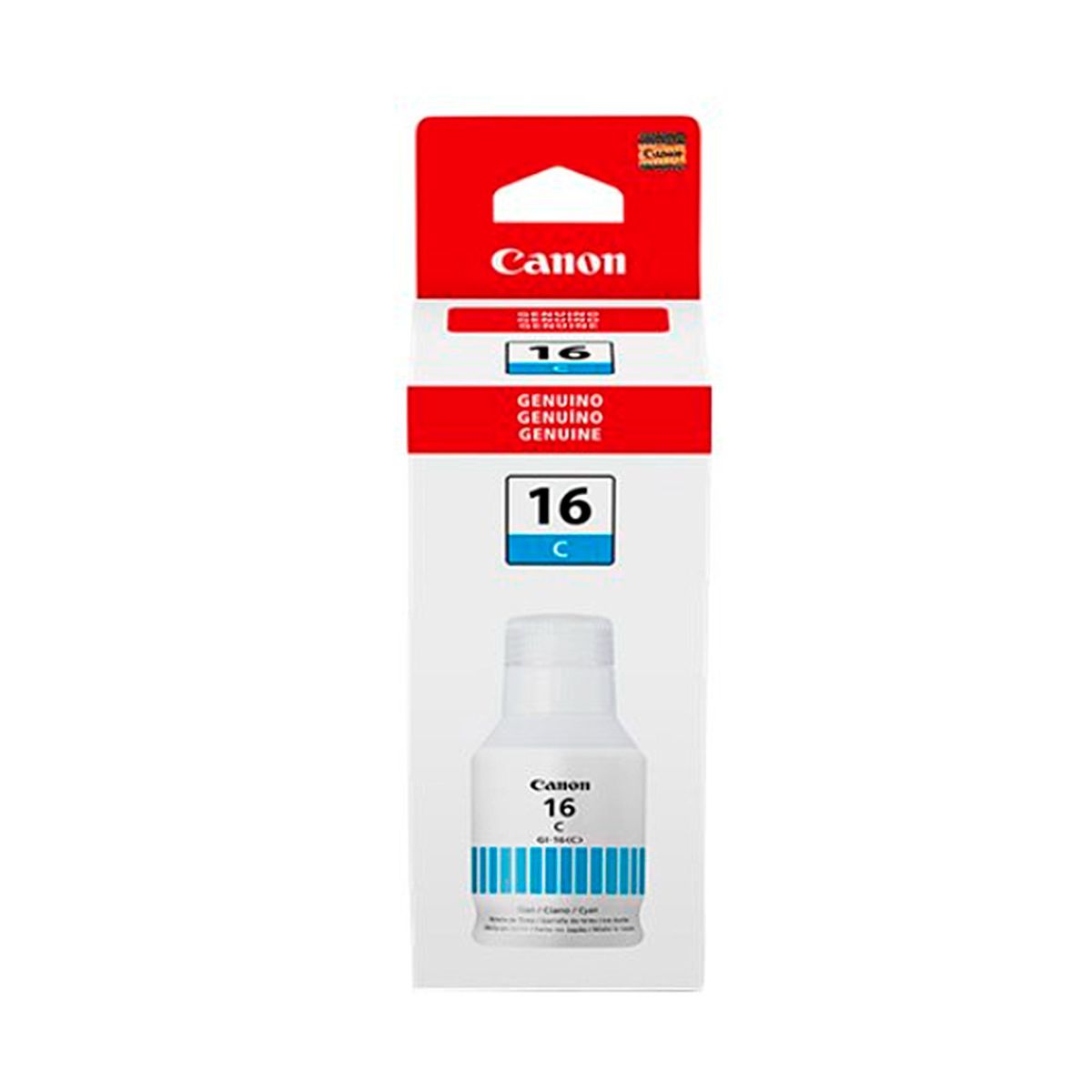 CANON - BOTELLA DE TINTA CANON GI-16-C, CYAN, 70ML, GX6010 P/N: 4418C001AA