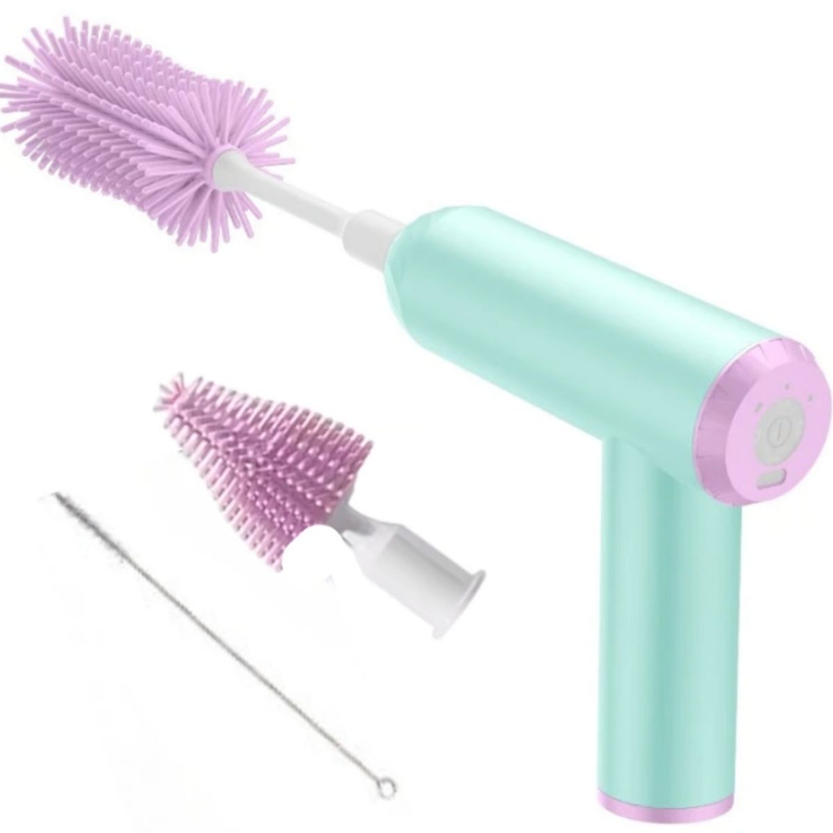 GENERICO - Cepillo Eléctrico para Biberón 360° Inalámbrico