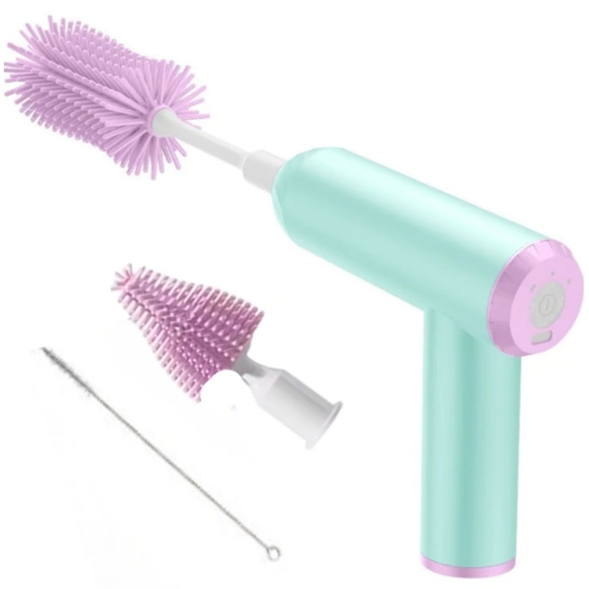 GENERICO - Cepillo Eléctrico para Biberón 360° Inalámbrico