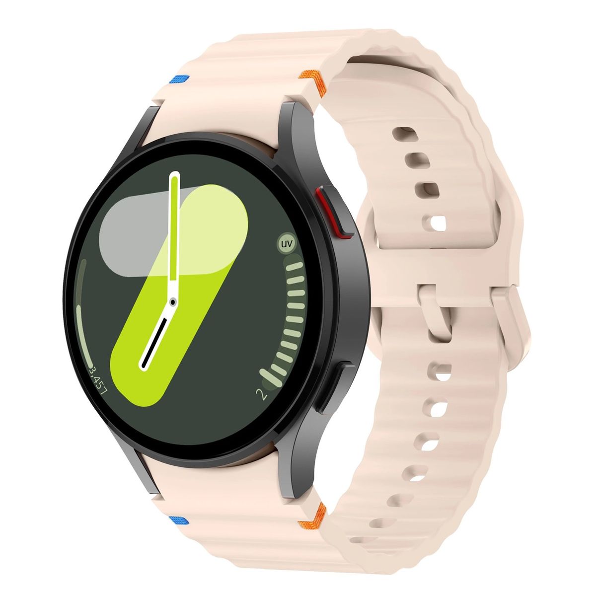 GENERICO - Correa Silicona Sport para SAMSUNG WATCH 7 - Rosa