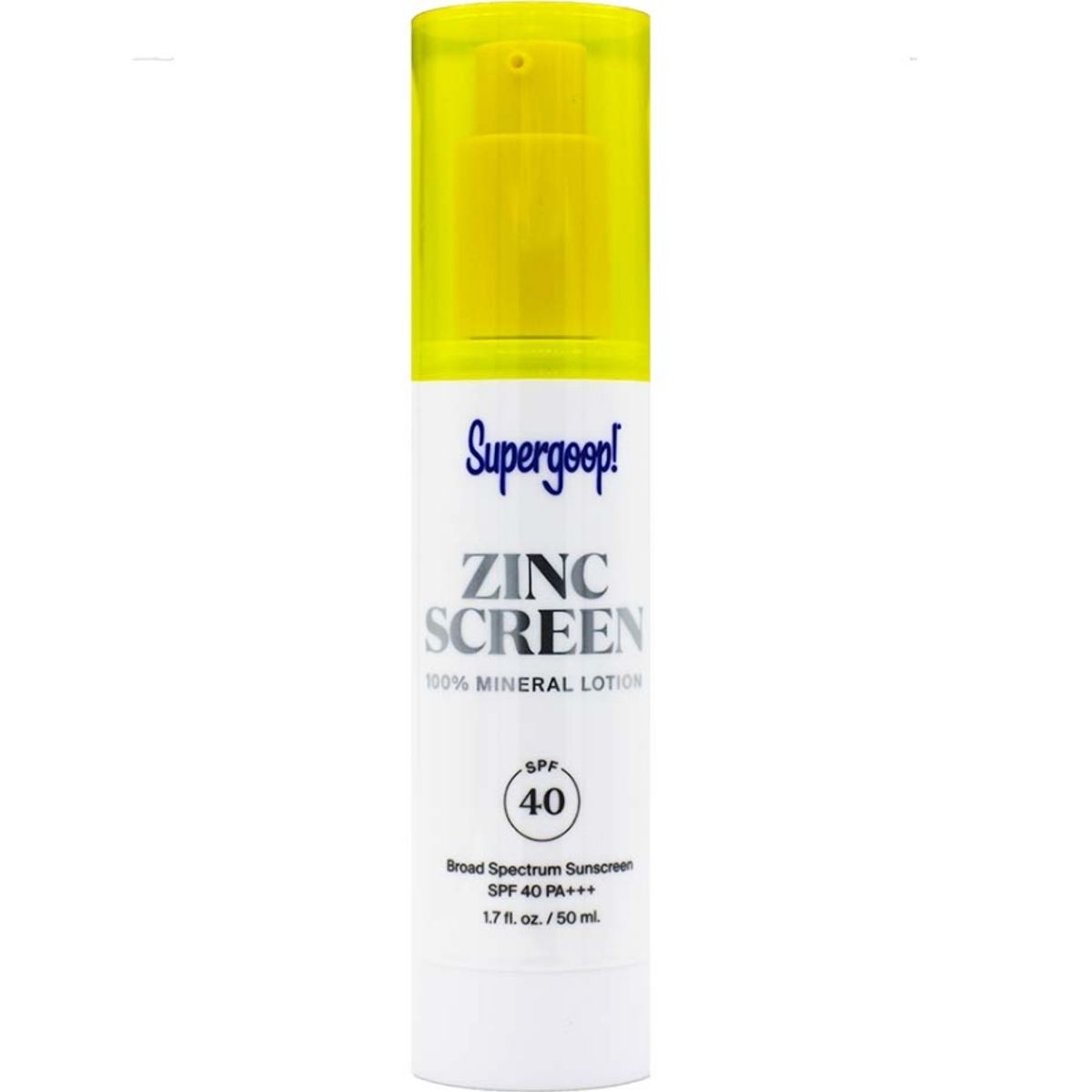 SUPERGOOP - Loción Mineral 100% SPF 40 50 ml SuperGoop!