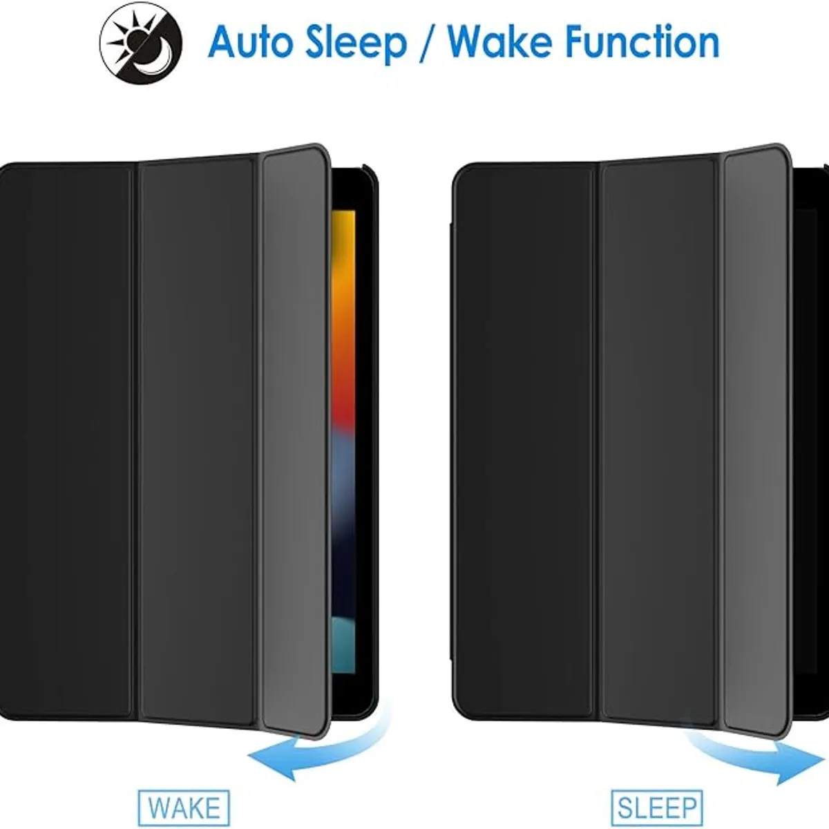 JETECH - Case Funda iPad Air de 10.5" 2021 Negro