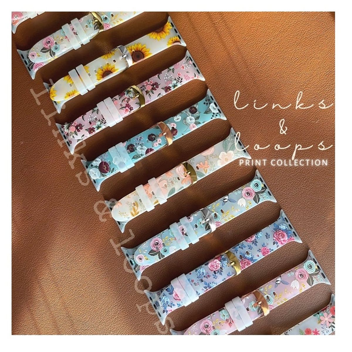 GENERICO - Correa Para Applewatch Y Watch Flower 38-40-41mm Charming