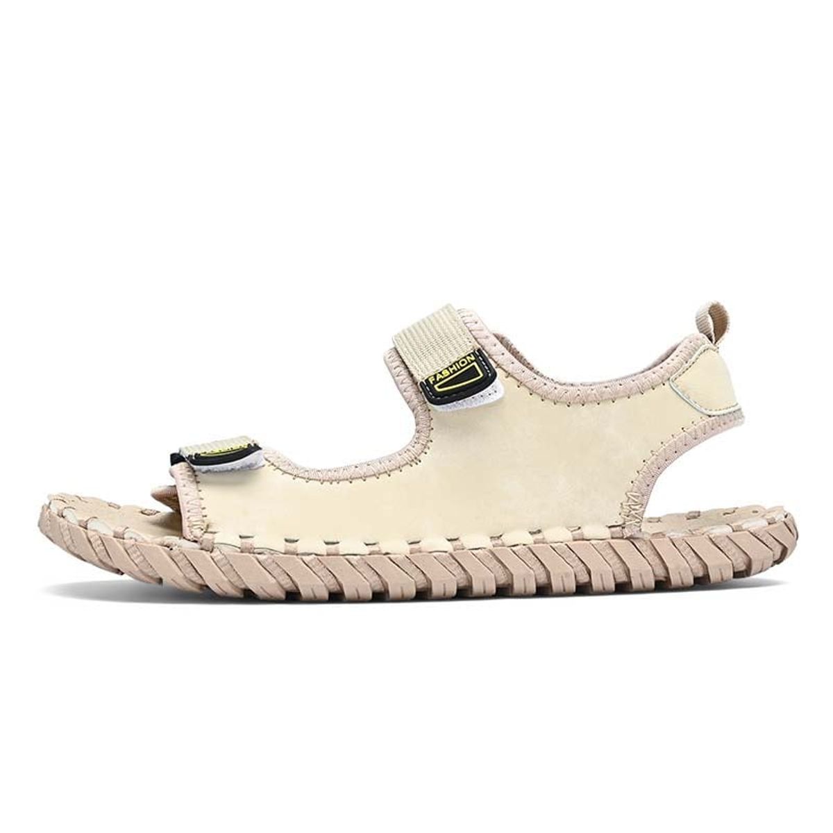 SHANDIAN - Sandalias Dedo Abierto Pantuflas Hombre Blanco