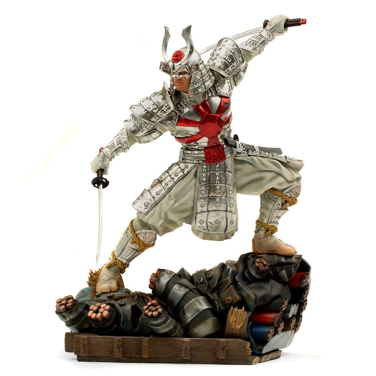 IRON STUDIOS - FIGURA COLECCIONABLE DE SILVER SAMURAI XMEN BDS ART SCALE 1 10 MARVEL COMICS