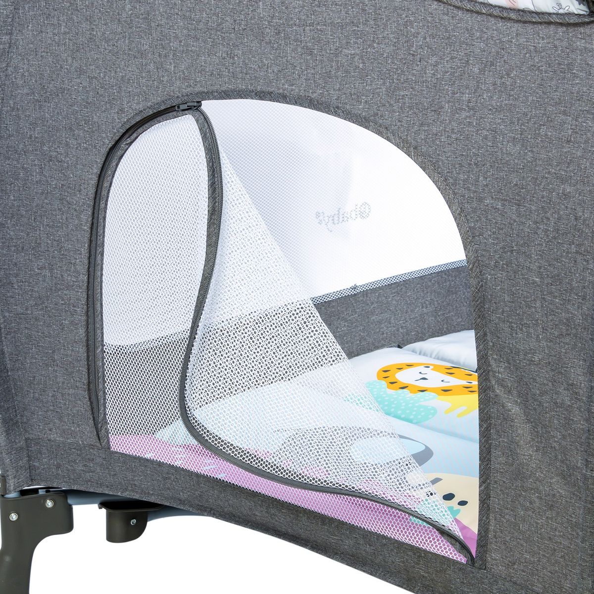 EBABY - Cuna Corral 2 en 1Sally + Colchon