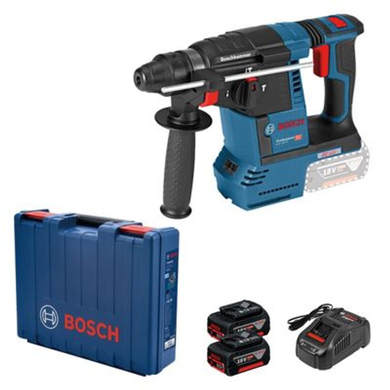 BOSCH - Rotomartillo Percutor Inalám. Bosch Gbh 18v 26 Pro! 6 A.h