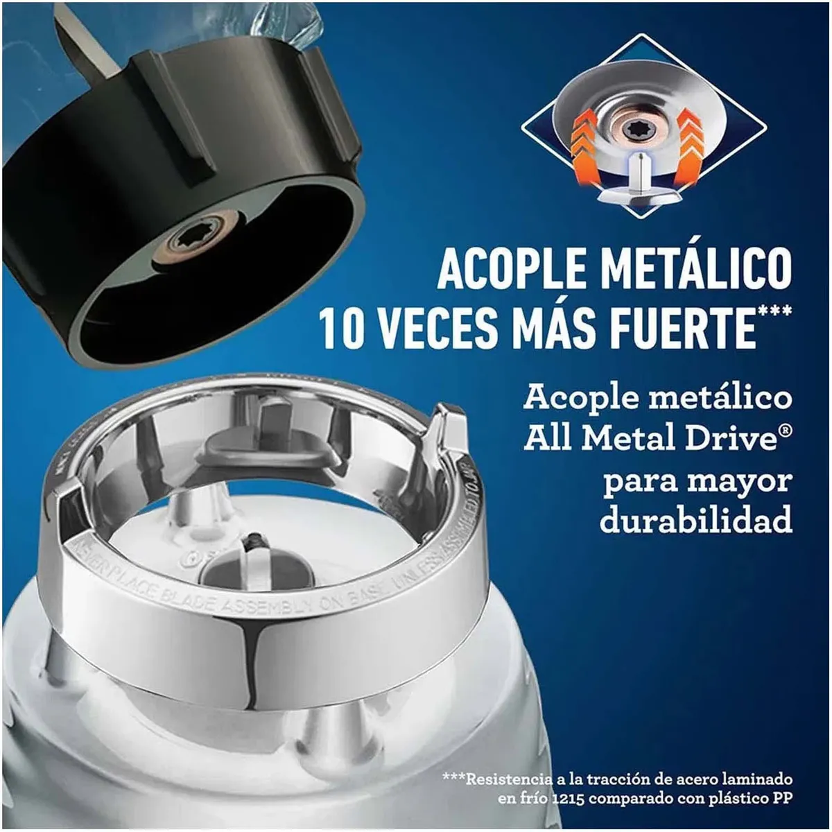 OSTER - Licuadora Clásica 3 Velocidades BLST4655 700W