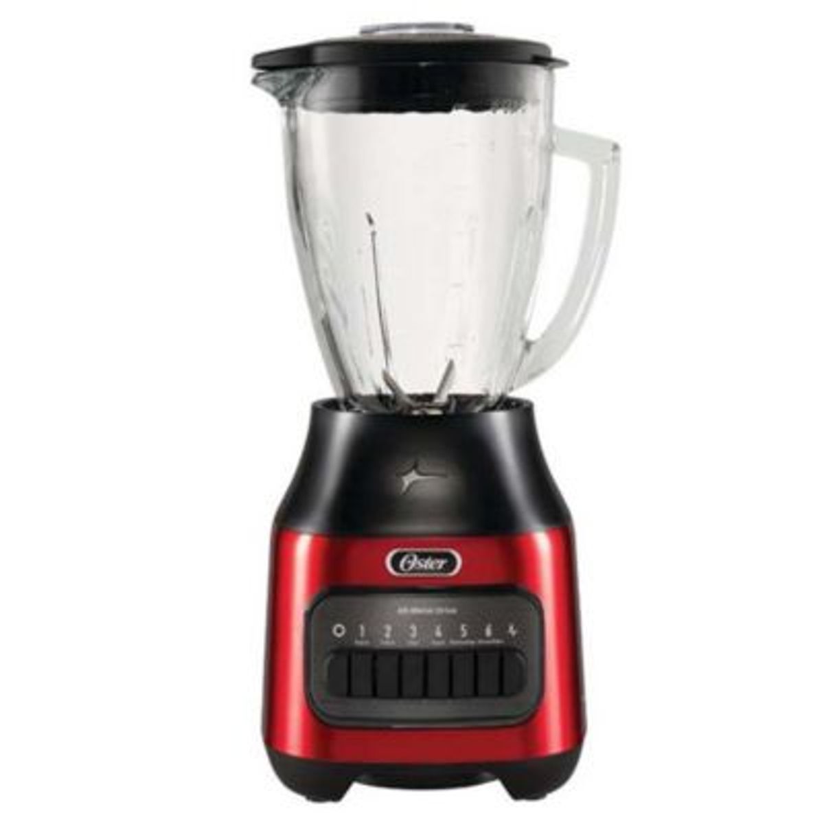 OSTER - Licuadora 1.5L de 6 Velocidadades Oster BLSTPEG-CPB Rojo