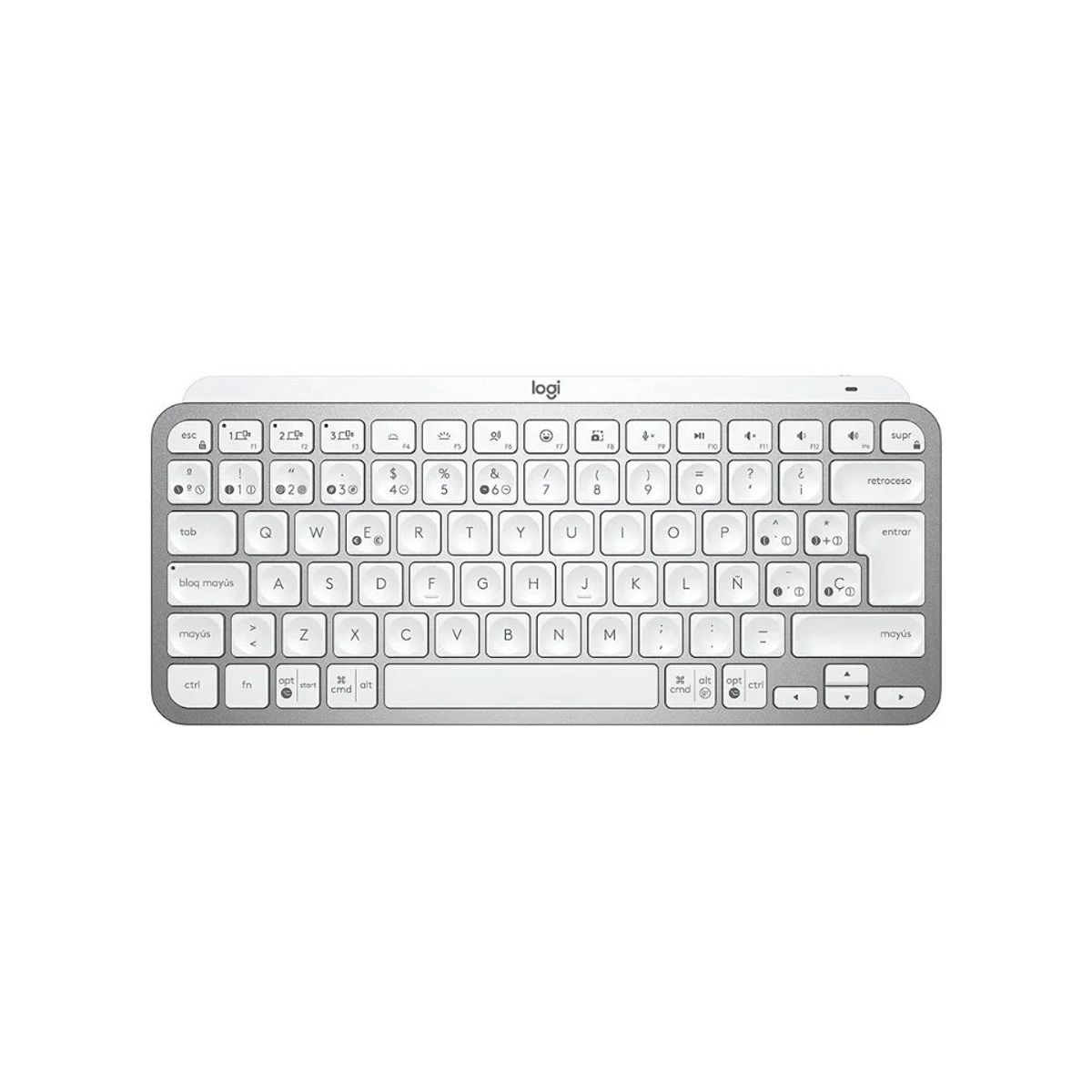 LOGITECH - TECLADO LOGITECH MX KEYS MINI MULTI-DEVICE BT WHITE 920-010477