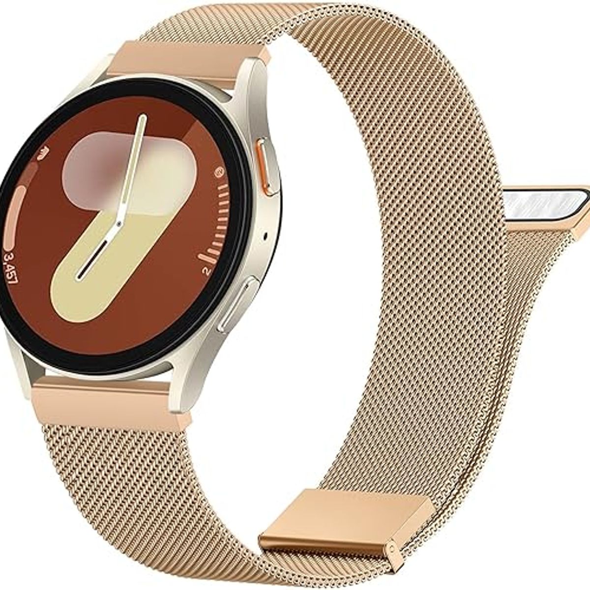 GENERICO - Correa Milanese para Samsung Galaxy Watch 7 40mm- Dorado