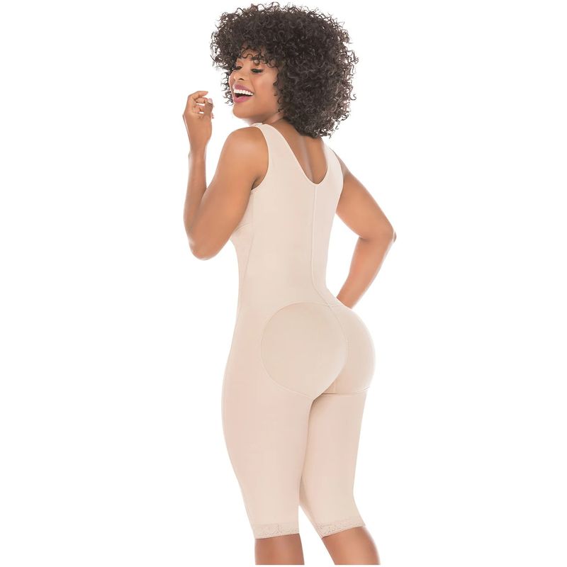 FAJAS SALOME - 517 Faja lipoescultura manga sisa cola en lycra