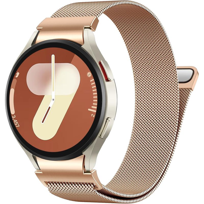 GENERICO - Correa Milanese para Samsung Galaxy Watch 7 40mm - Oro Rosa