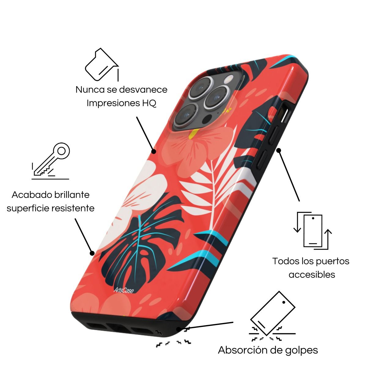 ARTSCASE - Case iphone 13 Aloha ArtsCase