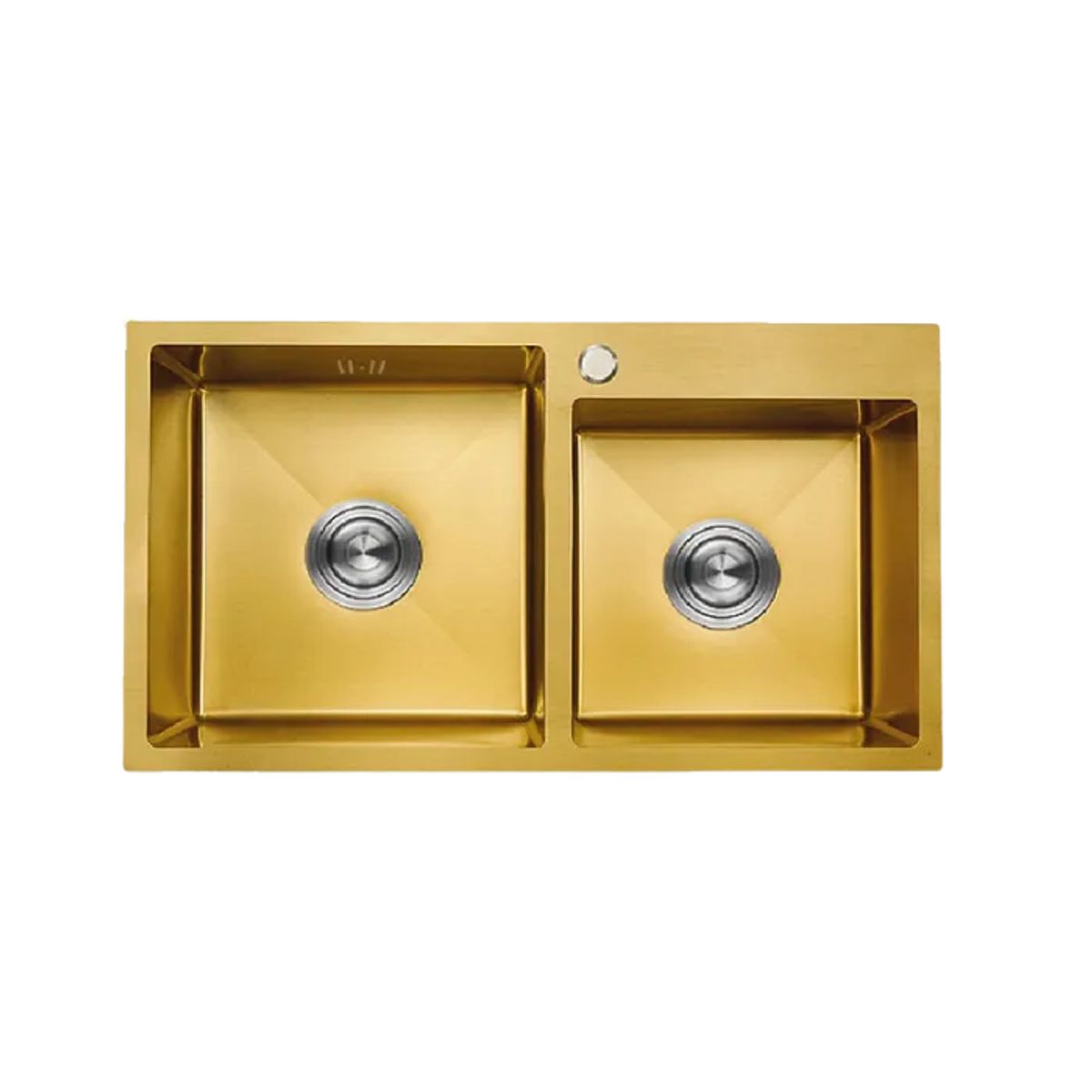 XM - LAVADERO DE COCINA  DORADO 2POZAS UD07-8245