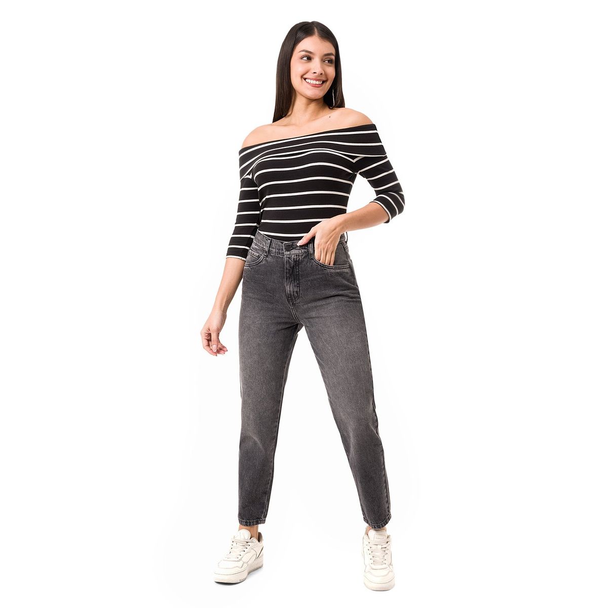 FITS ME - Pantalon Denim Mujer Pilyc B Fits Me