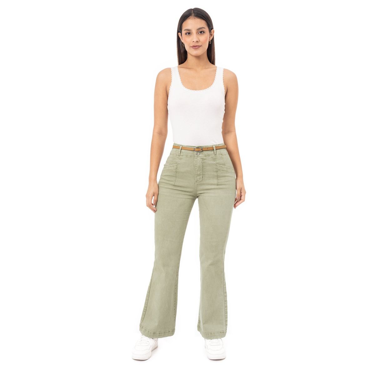 PIONIER - Pantalon Drill Stretch Mujer Narah Pionier