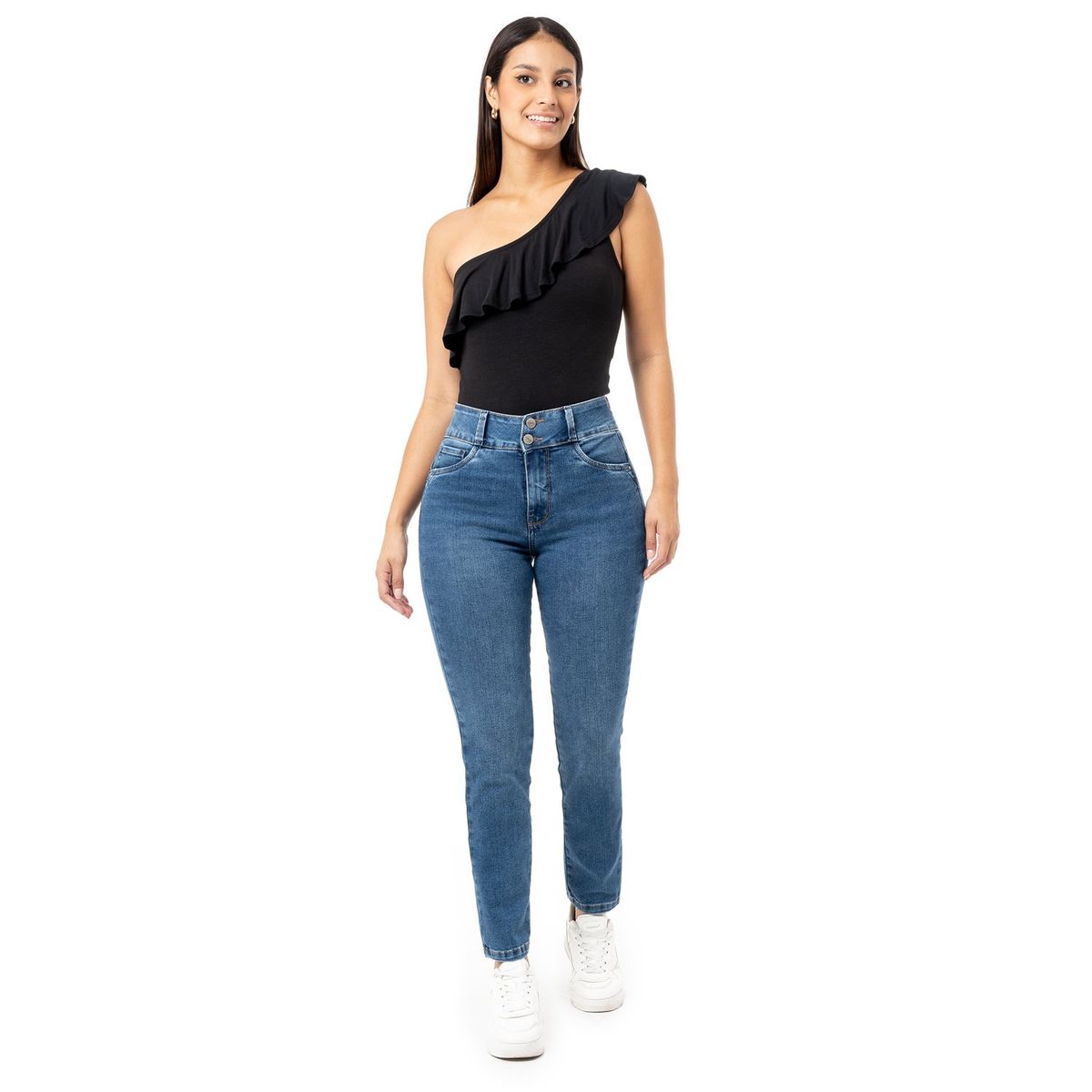 PIONIER - Pantalon Denim Stretch Mujer Mercet Pionier