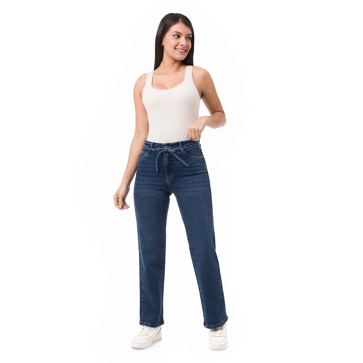 FITS ME - Pantalon Denim Stretch Mujer Mhyta Fits Me