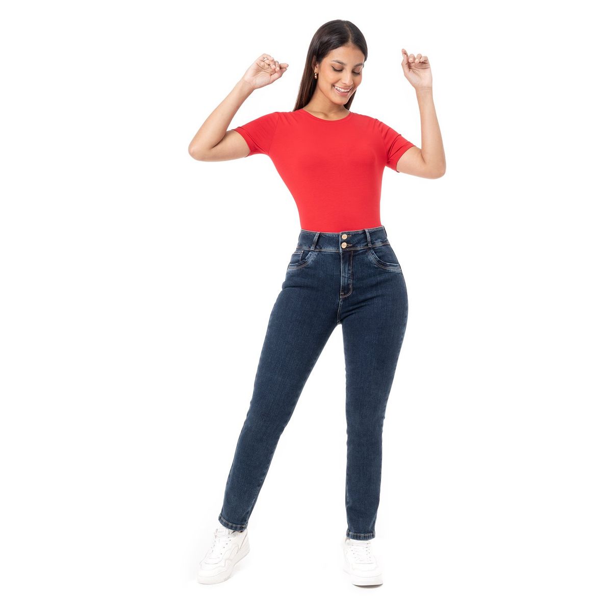 PIONIER - Pantalon Denim Stretch Mujer Mancely Pionier