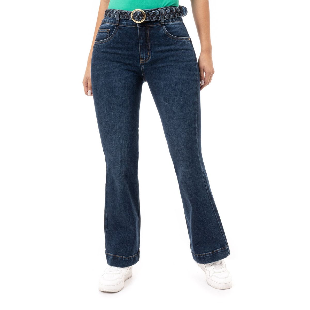 PIONIER - Pantalon Denim Stretch Mujer Jimih Pionier