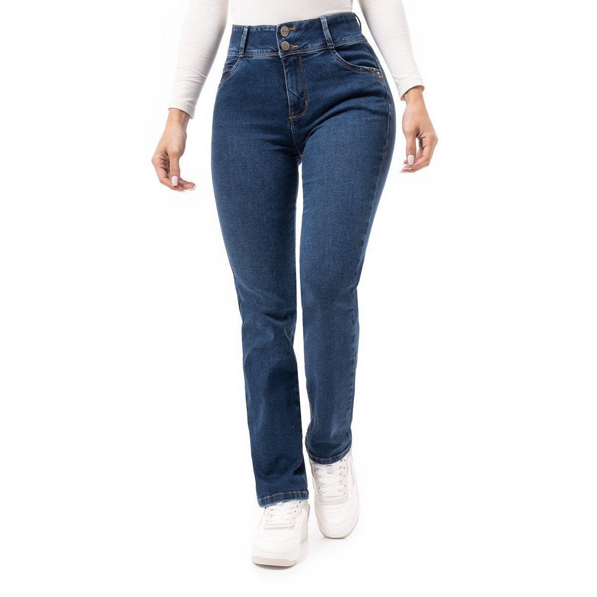 PIONIER - Pantalon Denim Stretch Mujer Jannet Pionier