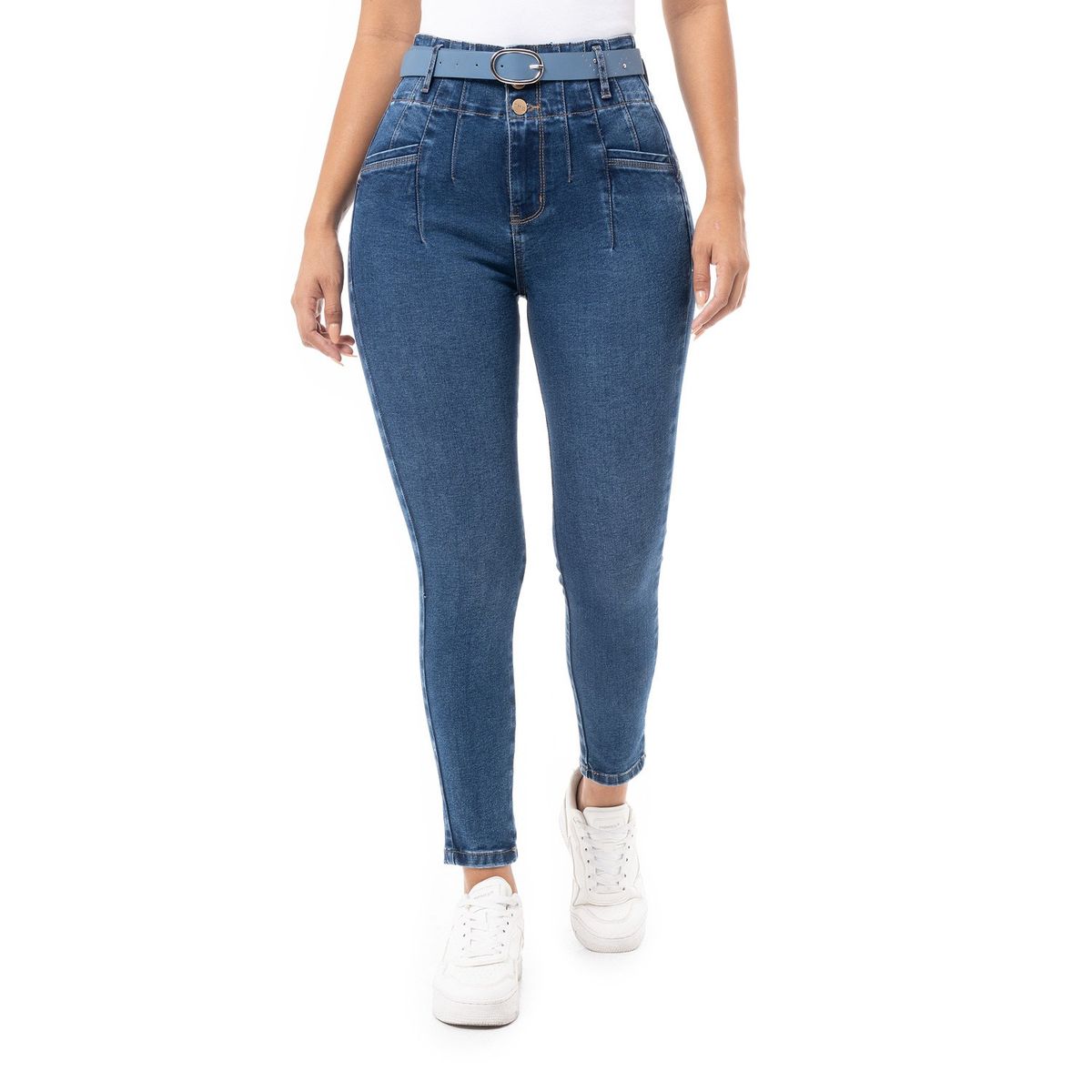 PIONIER - Pantalon Denim Stretch Mujer Jamieh Pionier
