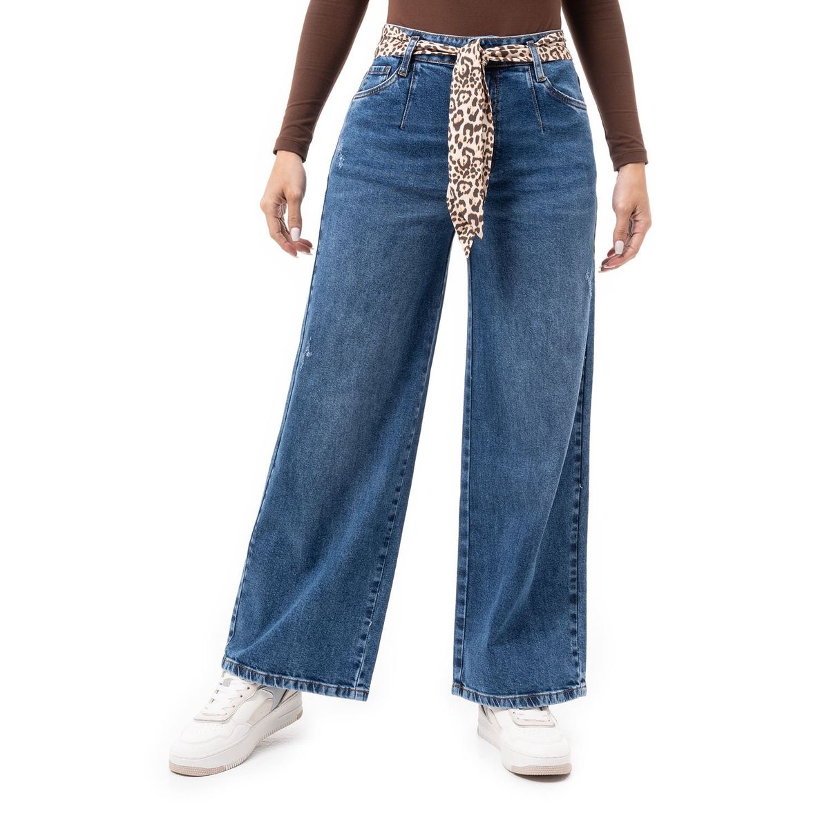 PIONIER - Pantalon Denim Stretch Mujer Jalnet Pionier