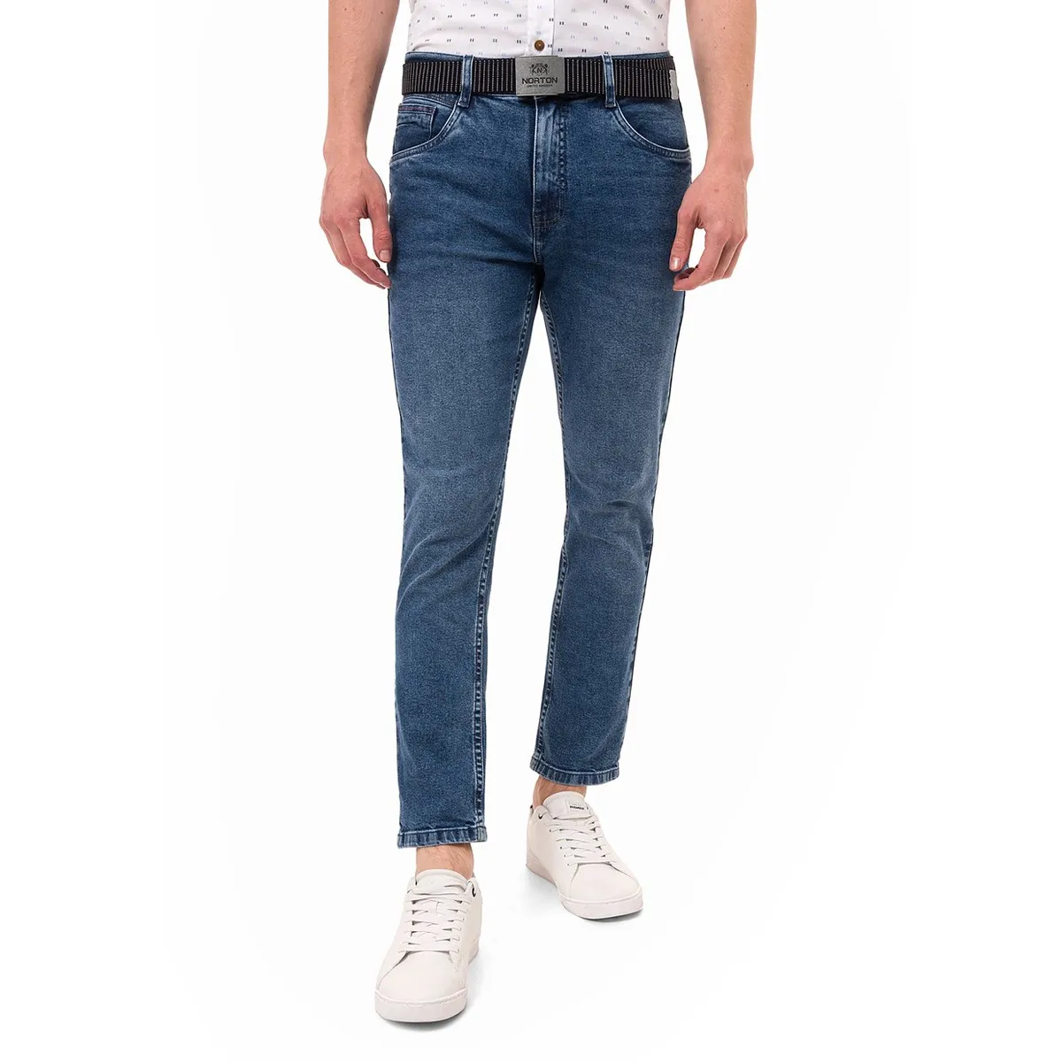 NORTON - Pantalon Denim Stretch Hombre Janibal Norton