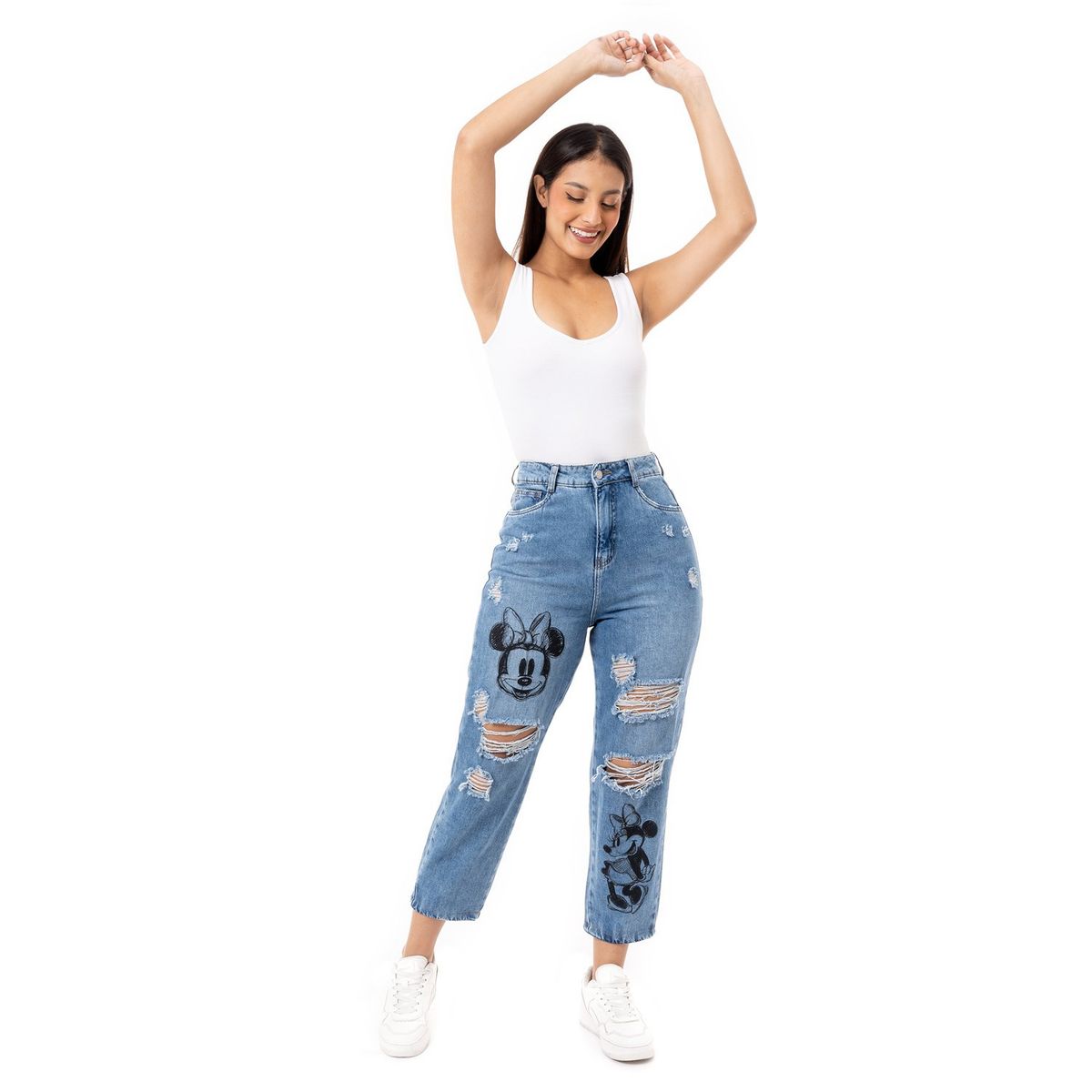 PIONIER - Jogger Denim Mujer Honey-Disney Pionier