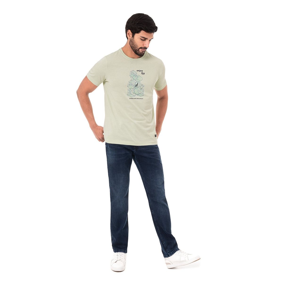 PIONIER - Pantalon Denim Stretch Hombre Hainn Pionier