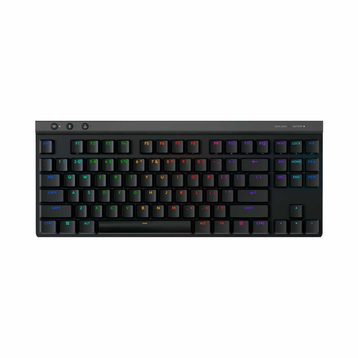 LOGITECH - Teclado Gamer Logitech G515 Tkl LightspeedBt Lightsync Rgb Black