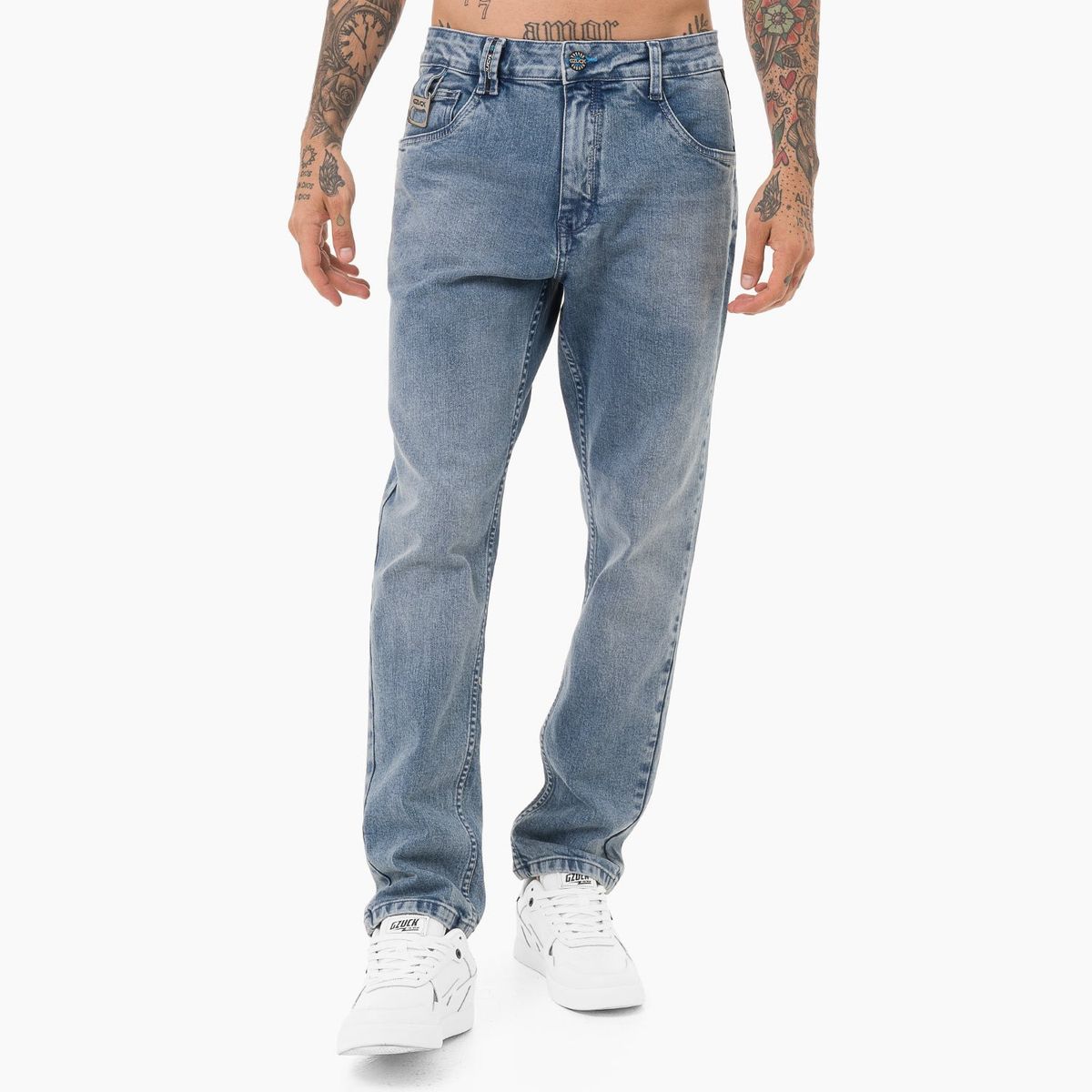 GZUCK - Pantalon Denim Stretch Hombre Gj Serie - 184 Gzuck