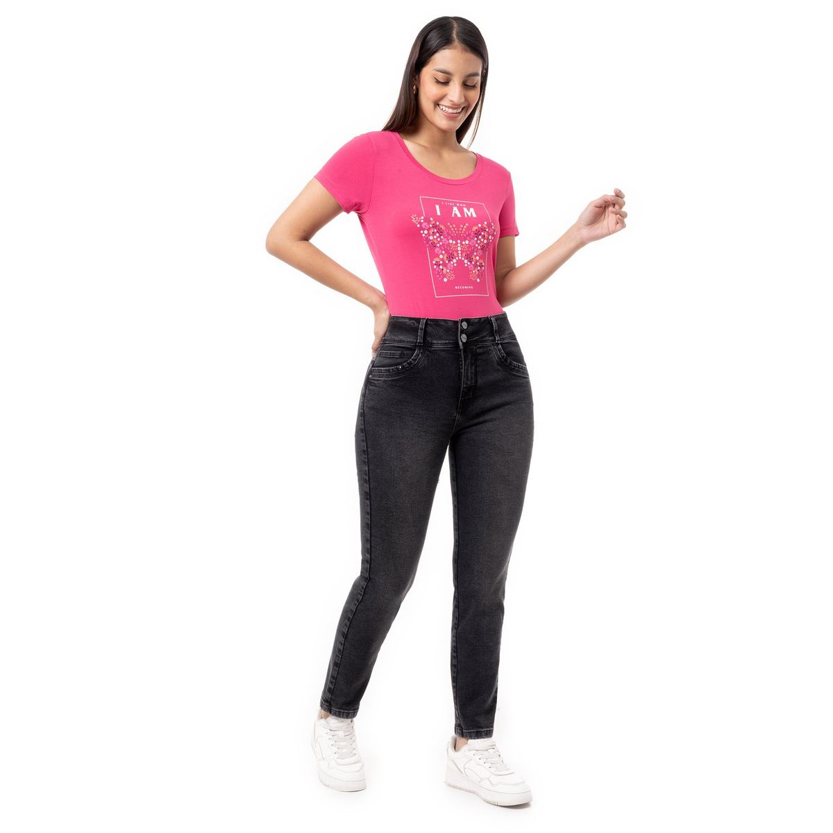PIONIER - Pantalon Denim Stretch Mujer Betzzy Pionier