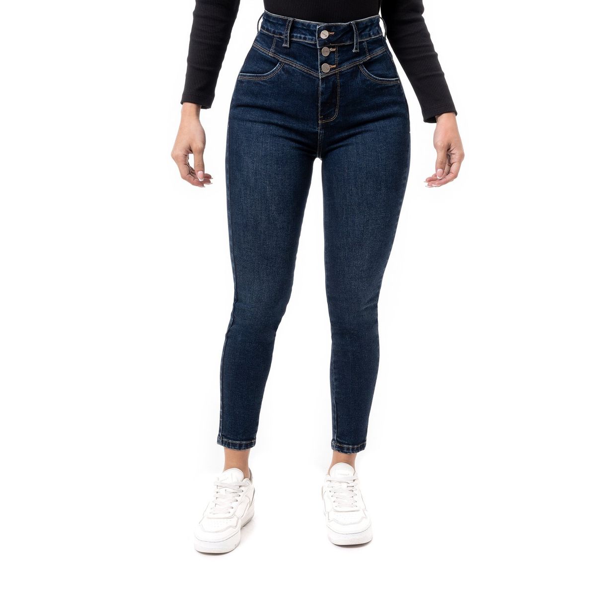PIONIER - Pantalon Denim Stretch Mujer Audrin Pionier