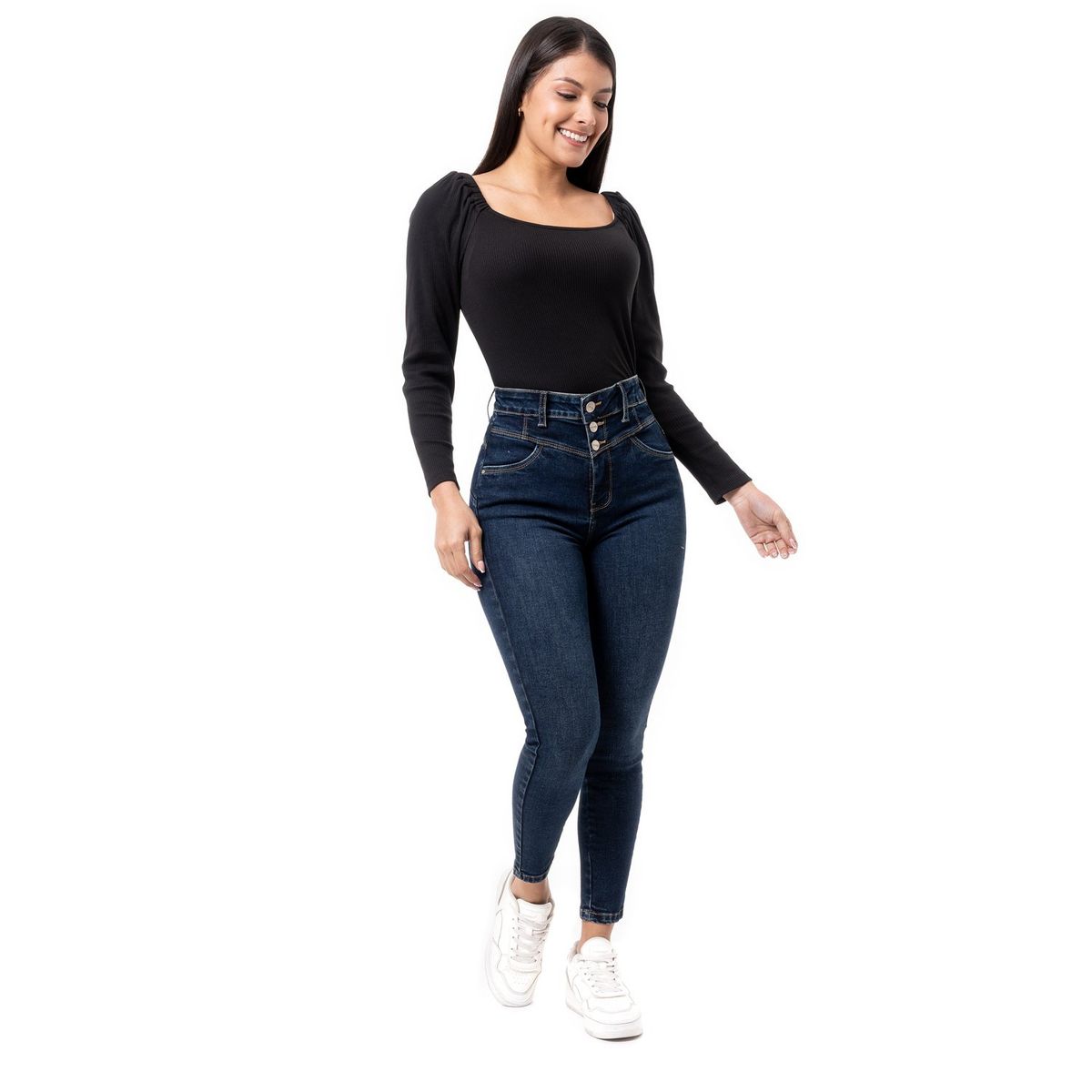 PIONIER - Pantalon Denim Stretch Mujer Audrin Pionier