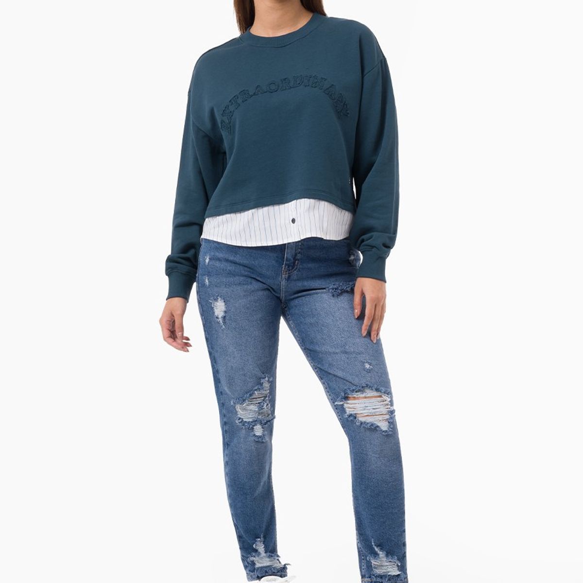 GOCCOS - Pantalon Denim Stretch Mujer Arumis Goccos