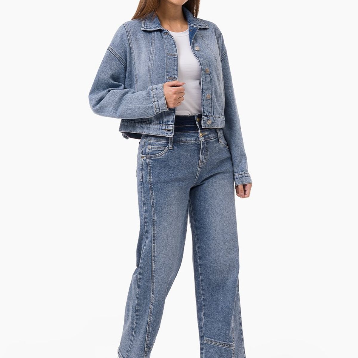 GOCCOS - Pantalon Denim Stretch Mujer Aminax Goccos