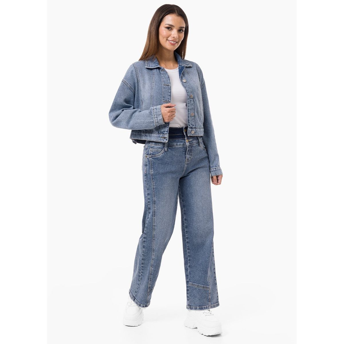 GOCCOS - Pantalon Denim Stretch Mujer Aminax Goccos