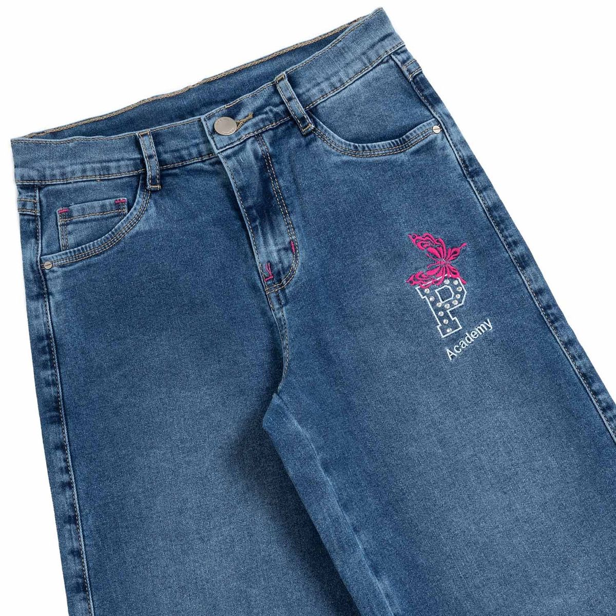 PIONIER - Pantalon Denim Stretch Niña Fergii Pionier